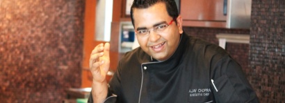 Chef Ajay Chopra always has a bagful of great food stories to tell!